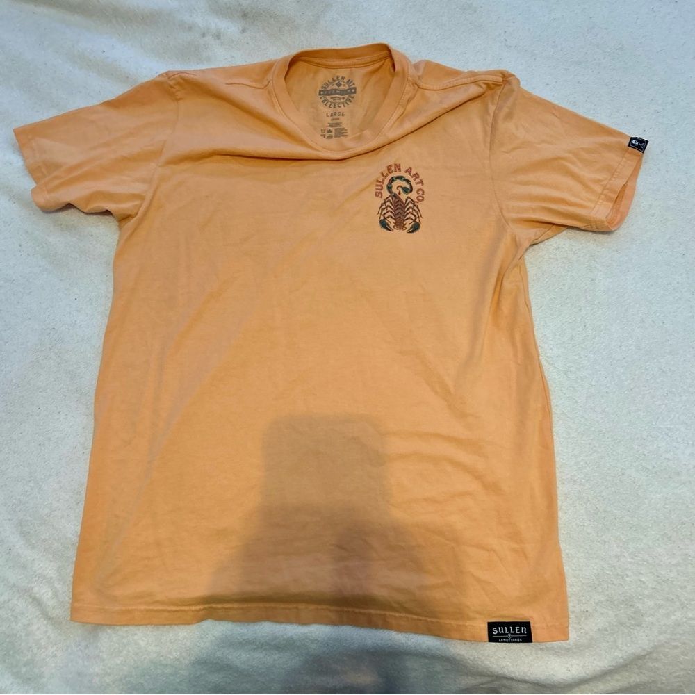 Sullen Men's Peach Graphic Tee
